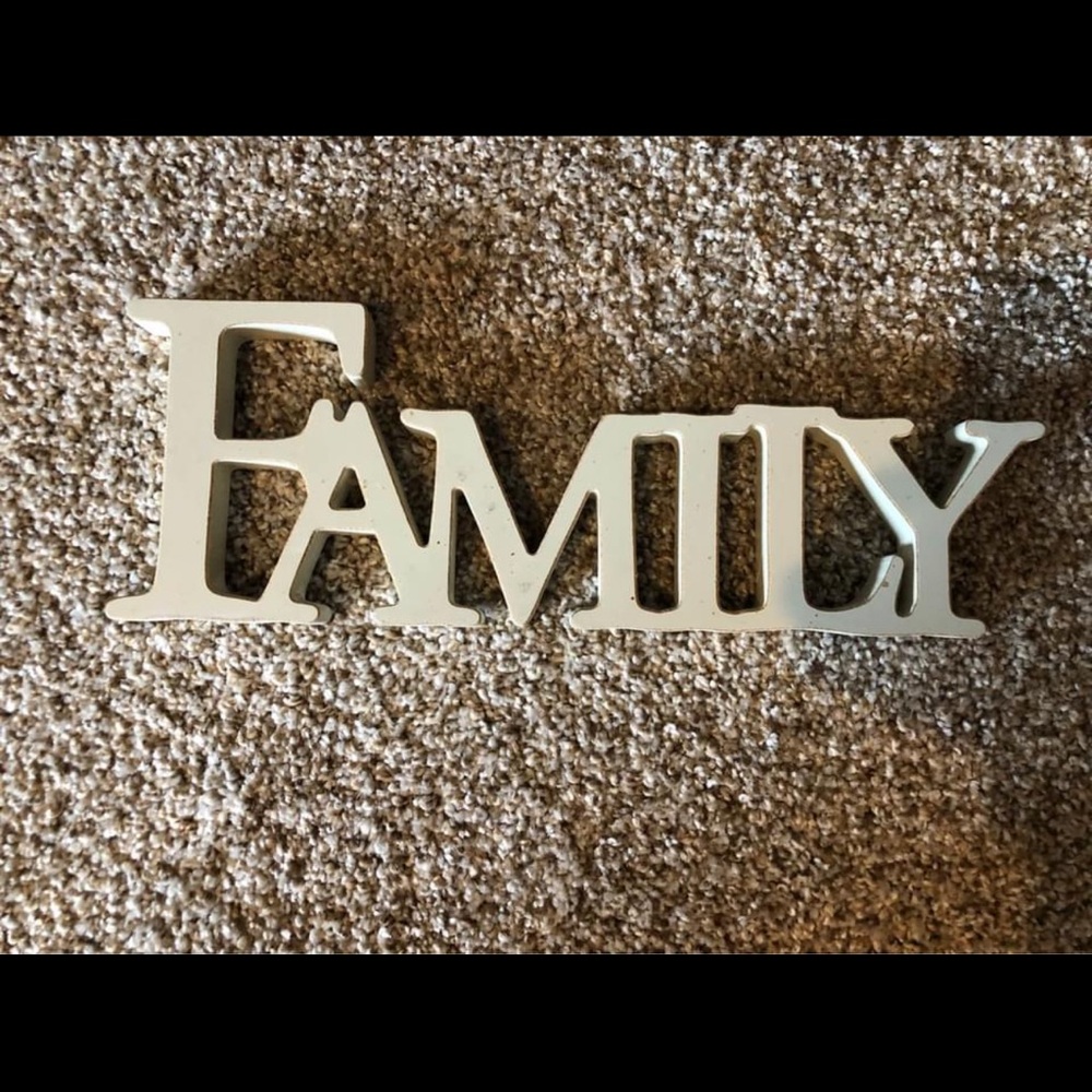 “Family” Sign
